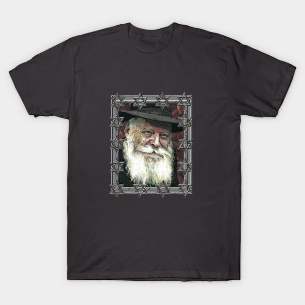 Menachem Mendel Schneerson T-Shirt by marengo